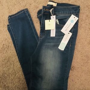 Distressed high-rise Stitch Fix exclusive jeans.